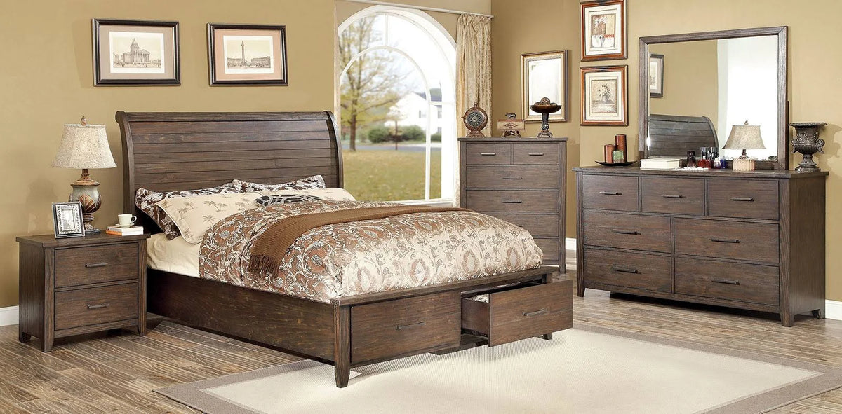 Cal. King Storage Bed D2517
