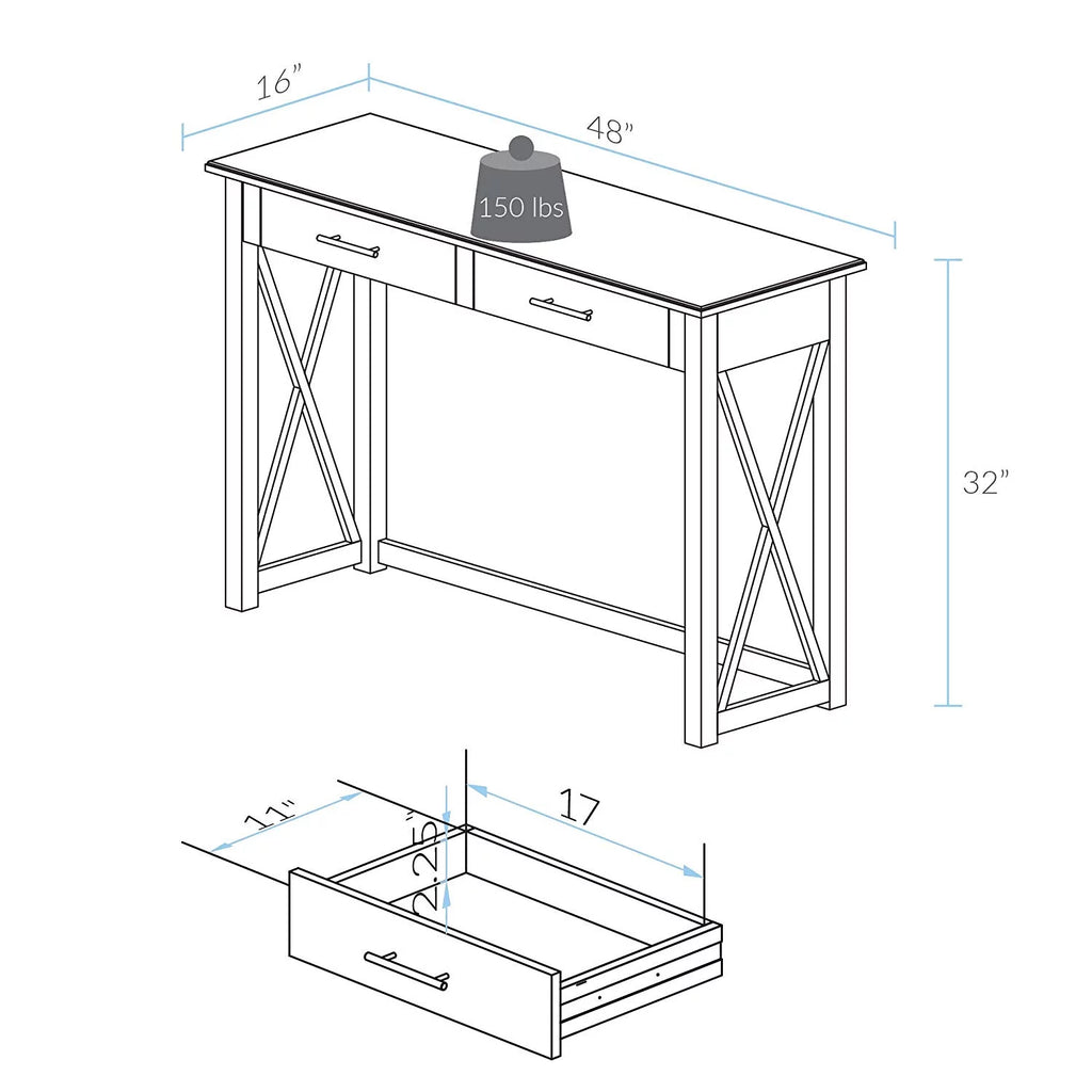 Black Console Table Y404