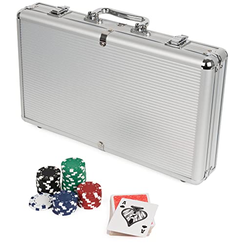 300-Piece Poker Set with Aluminum Carrying Case U645