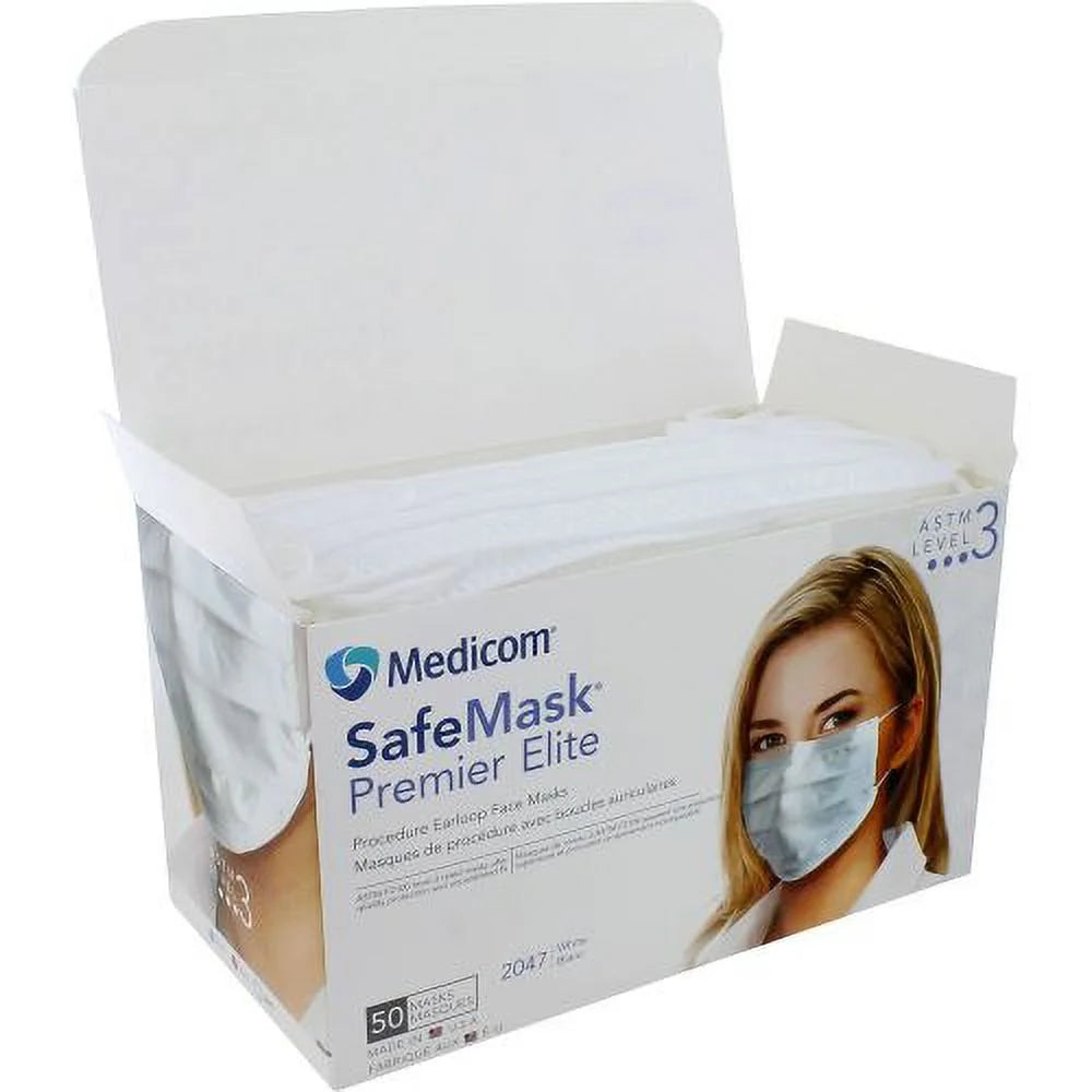 ASTM Level 3 White Face Mask Y1926
