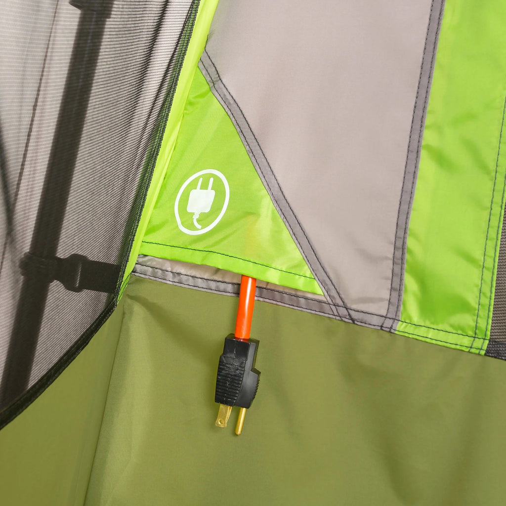 14' x 13.5' 9 Person 2 Room Instant Cabin Tent with Screen Room K312979