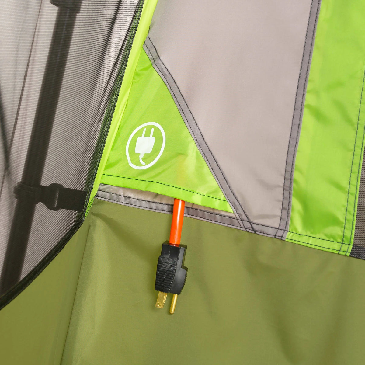 14' x 13.5' 9 Person 2 Room Instant Cabin Tent with Screen Room K312979