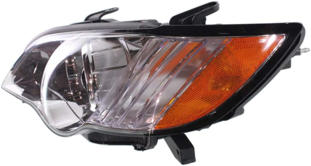 Subaru Legacy Headlight Assembly 2008 2009 Pair w/Bulbs J298