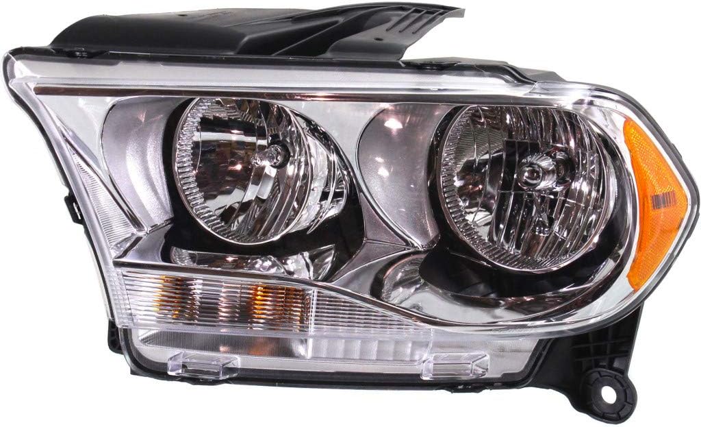 Chrome Passenger Side Headlight for Dodge Durango Truck L844655