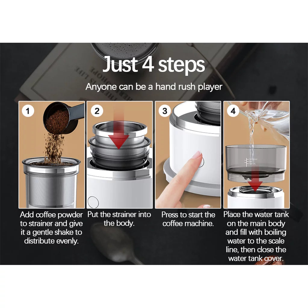 Battery Powered Coffee Brewer K136