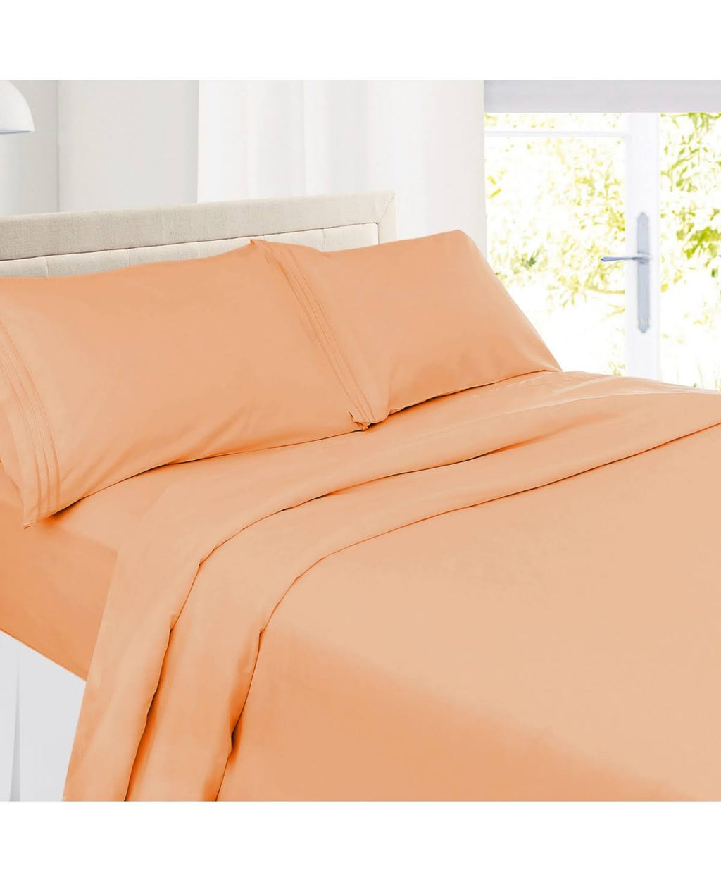 Light Yellow 4 pc. Deep Pocket Sheet Set G888