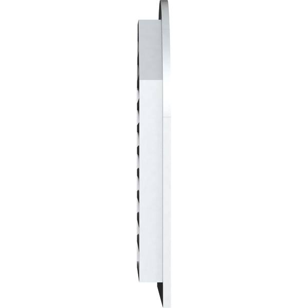Round Top PVC Gable Vent H5879