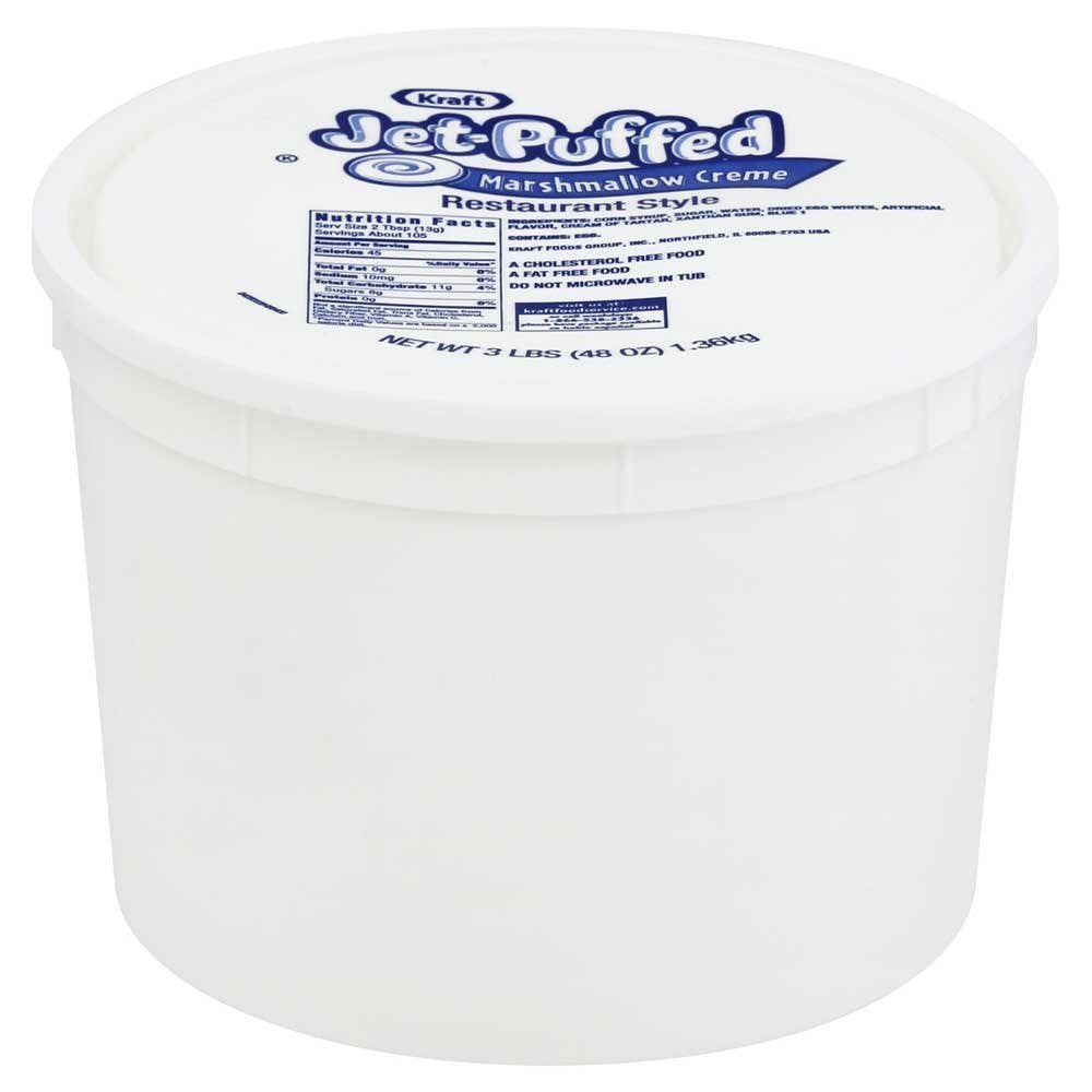 6 PACKS Jet-Puffed Marshmallow Creme 48 Ounce J2606
