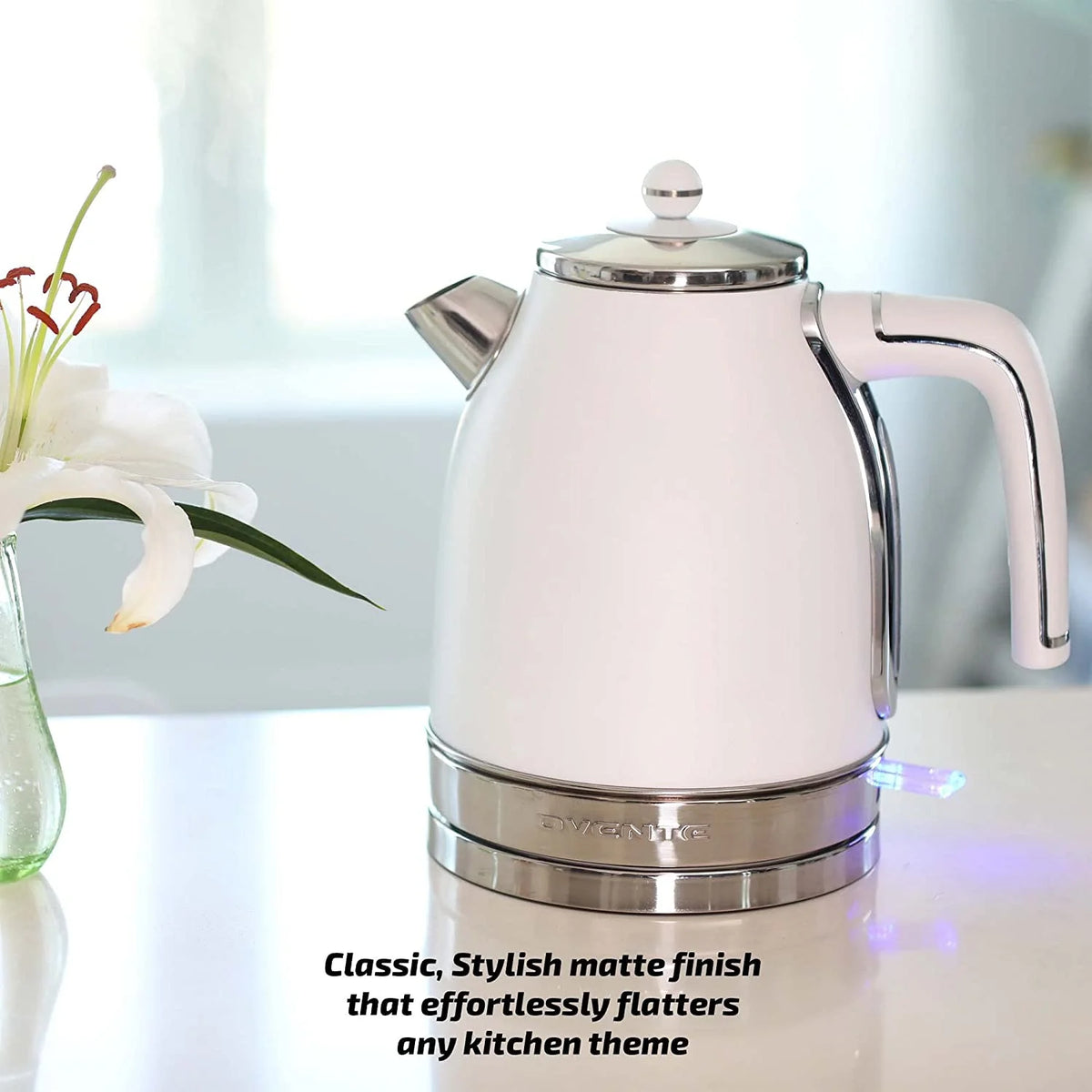 1.7 L Stainless Steel Electric Hot Water Kettle X8039