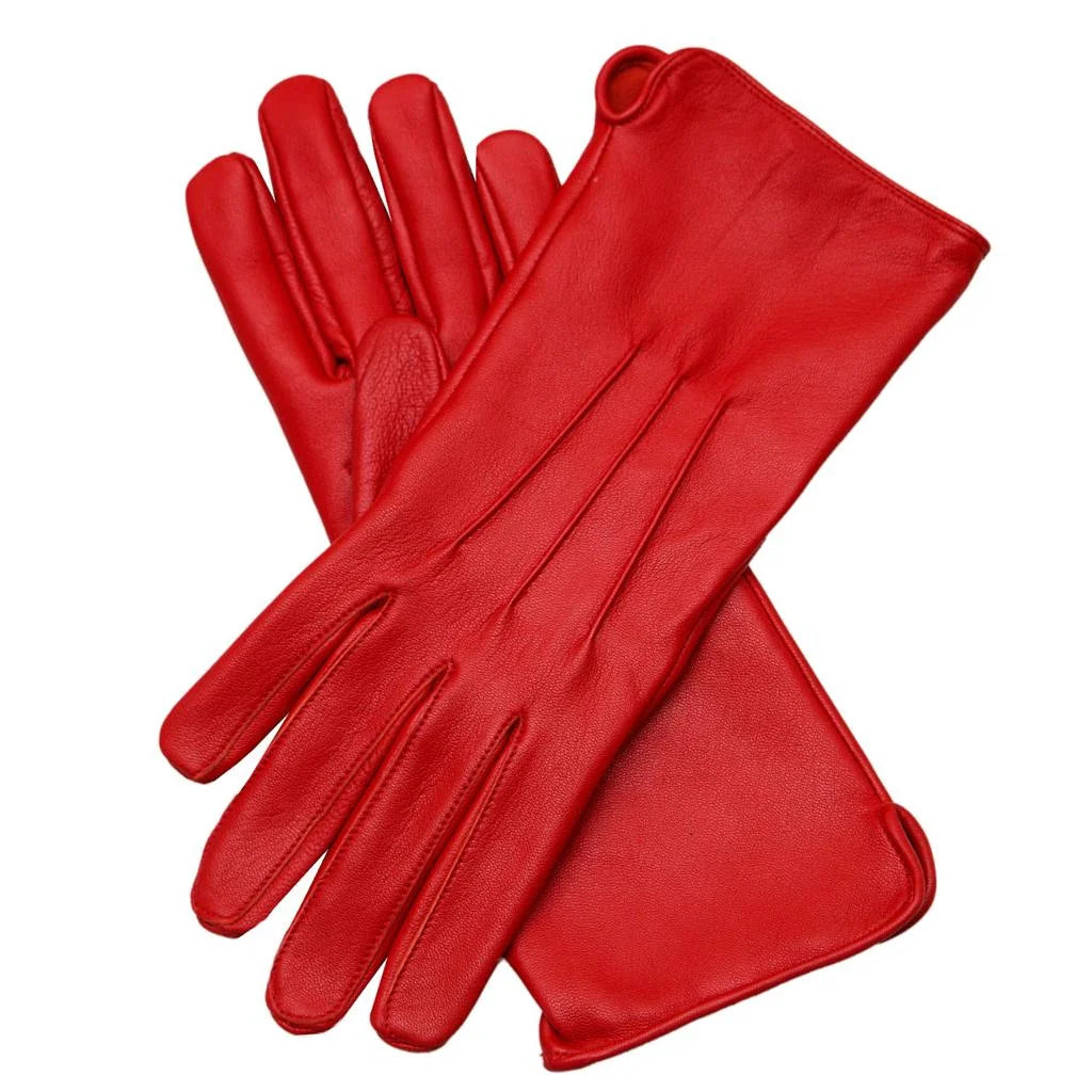 Genuine Leather Unlined Women Dress Gloves (M) F4447