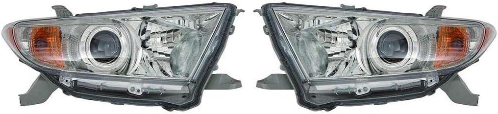 Driver and Passenger Side Headlight Assembly Z58927