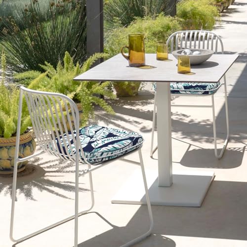 Set of 4 Water Repellent Outdoor Chair Cushions 17"x 16" I51865