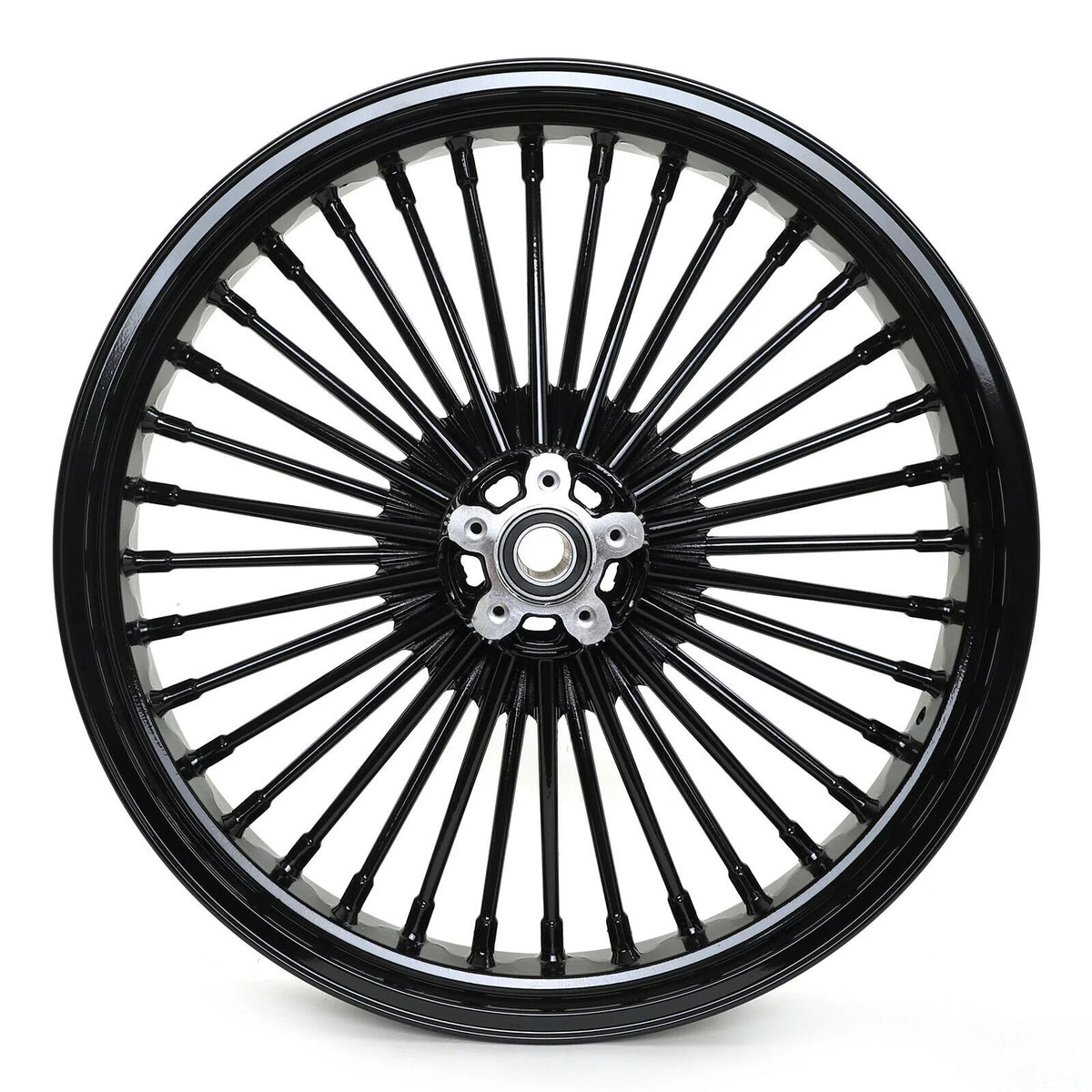 21x3.5 18x5.5 Fat Spoke Wheels Rim for Harley Dyna Wide Glide FXDWG 2006-2017 P61972