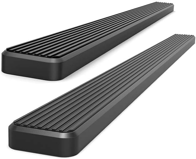6in Black Running Boards K992