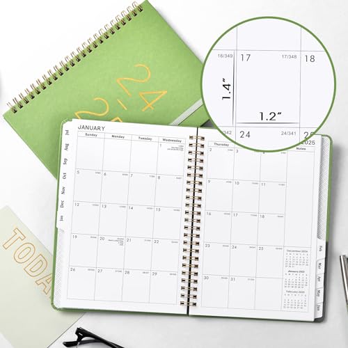 Weekly Monthly Planner 6.4" x 8.5" with Twin-Wire Binding G787