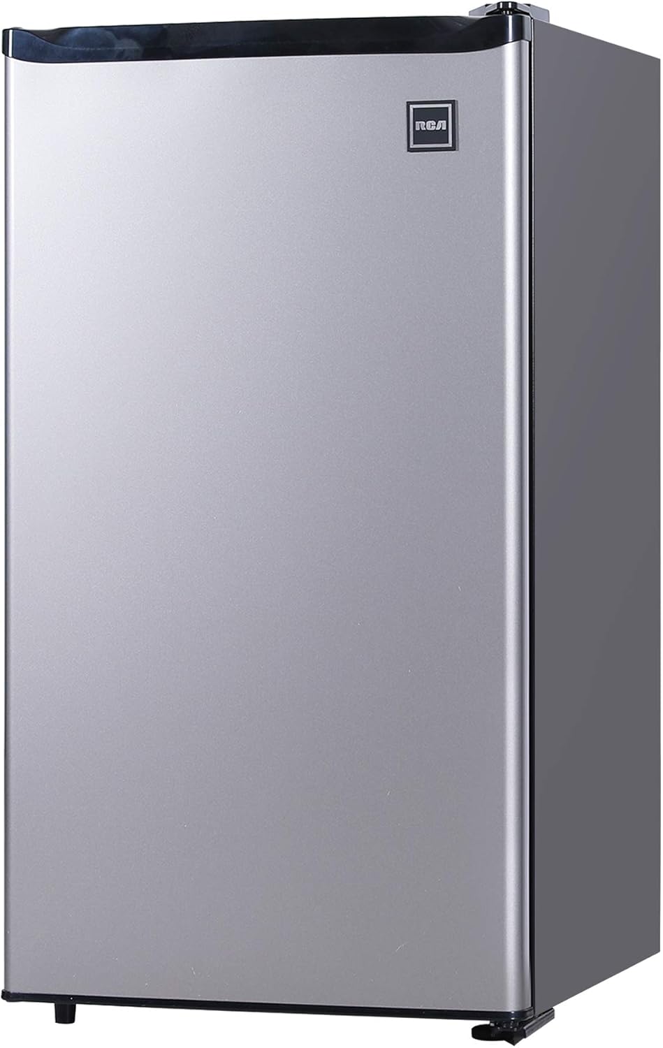 3.2 Cu Ft Single Door Mini Fridge with Freezer, Platinum L54628