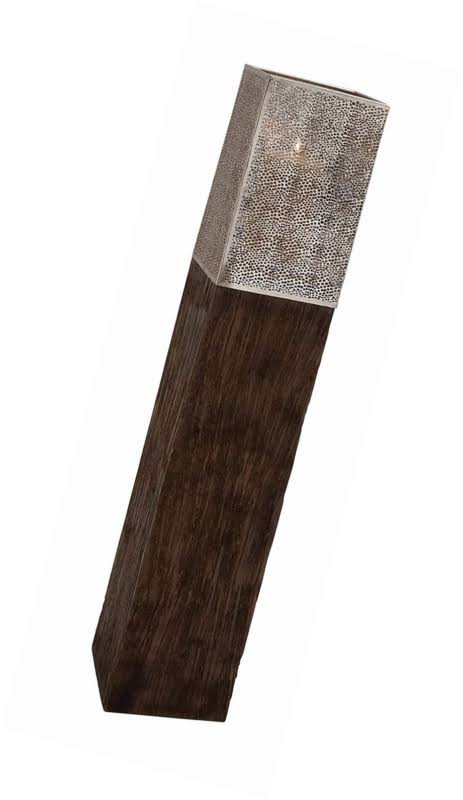 Wood Metal Floor Hurricane R61206