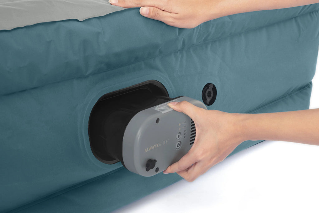Queen Air Mattress with Rechargeable Pump T766017