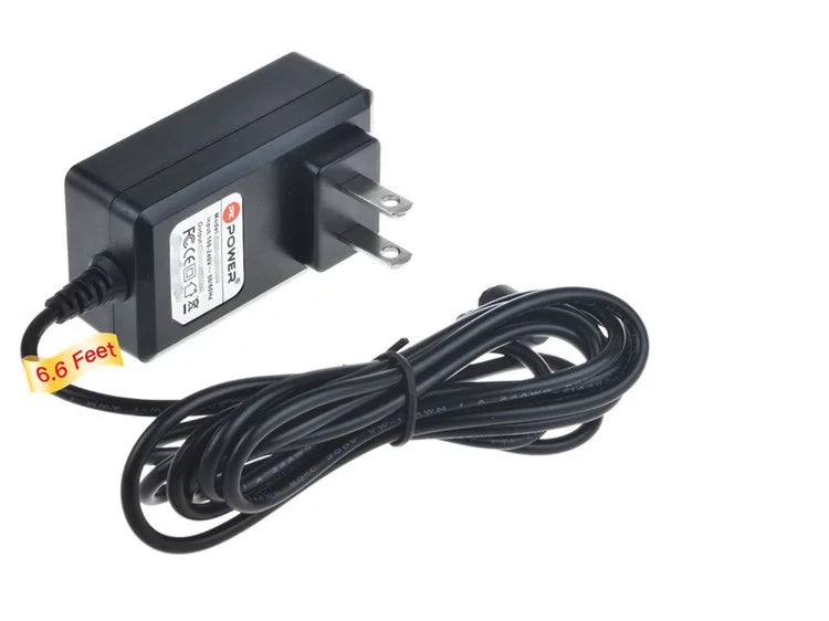 6.6FT AC / DC Adapter 6VDC Power Supply Cord Charger with 1/8 /3.5 mm plug D9981