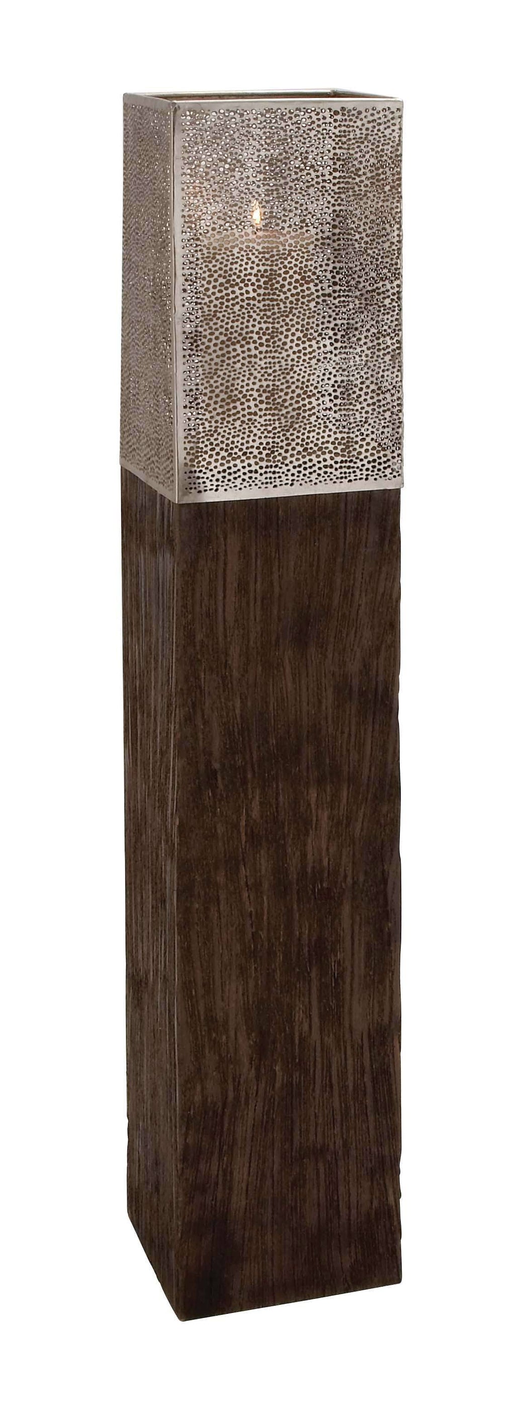 Wood Metal Floor Hurricane R61206