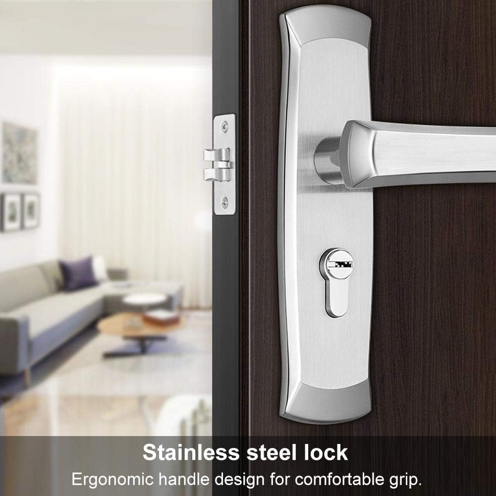 Stainless Steel Dual Tongue Mechanical Door Lock Z2932