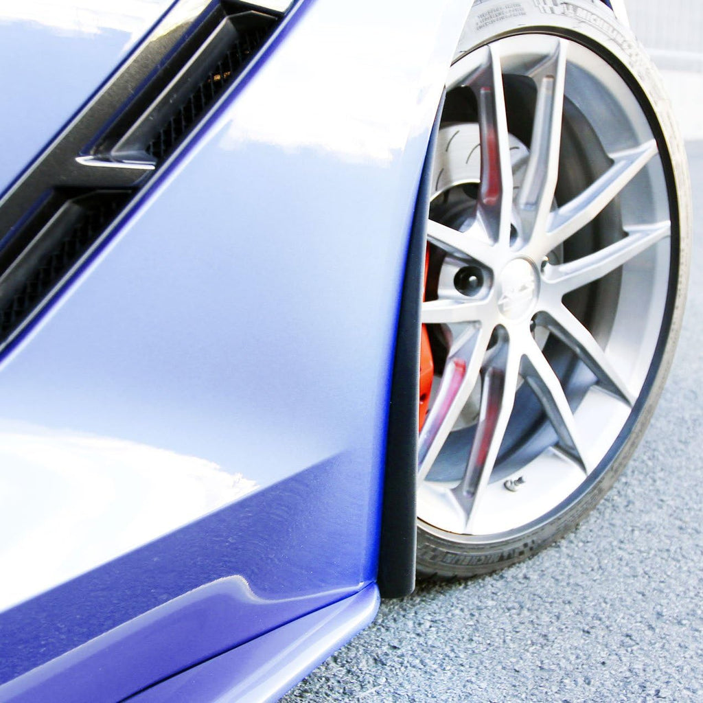 Composite Front Wheel Mud Flaps Splash Guards for C7 Corvette Stingray / Z06 / Grand Sport T427