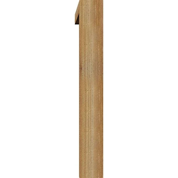 Thorton Block Bracket with Offset Brace, Western Red Cedar J3223