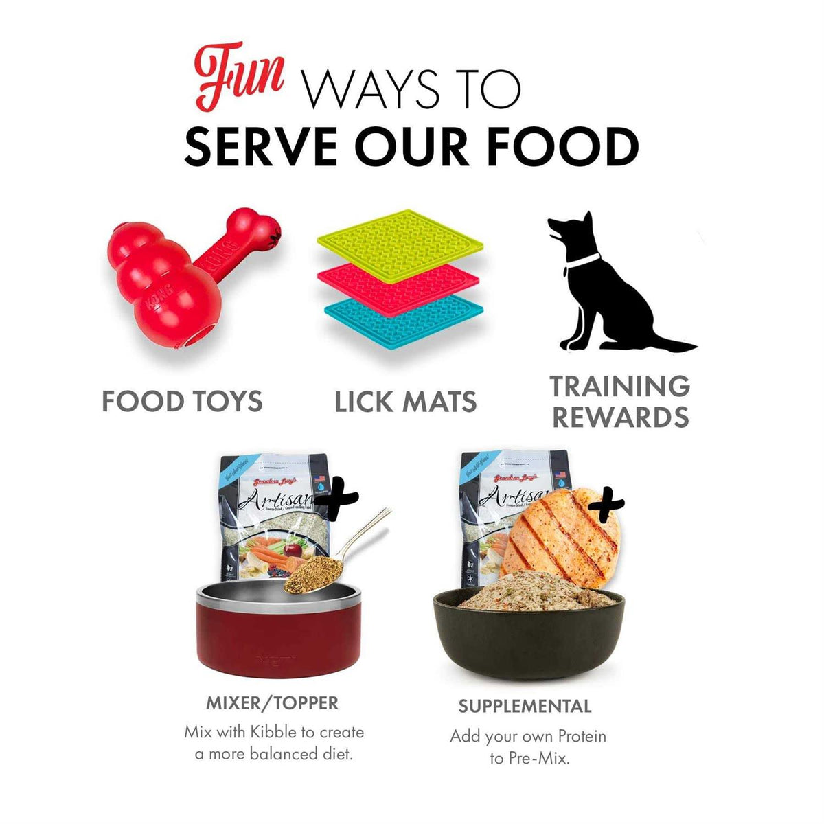 Grain-Free Freeze-Dried Dog Food Q3366