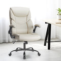 White Ergonomic Executive Desk Chair B577674