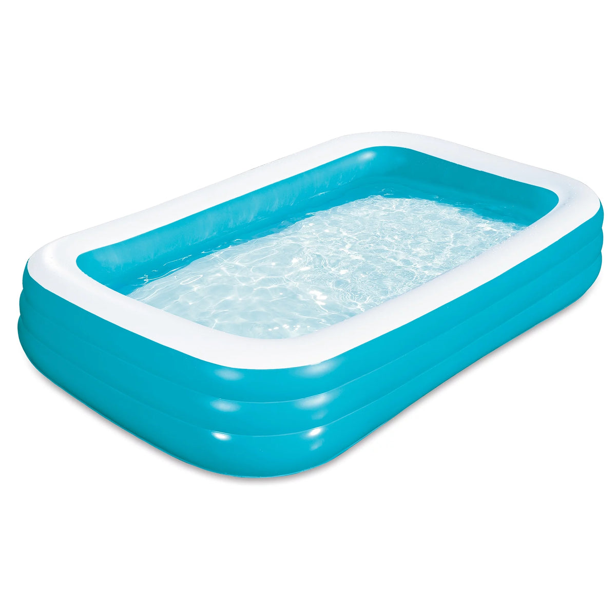 Blue Rectangular Inflatable Pool T6051
