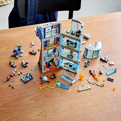 Avengers Tower Battle Building Toy with Superhero Minifigures (685 Pieces) L485