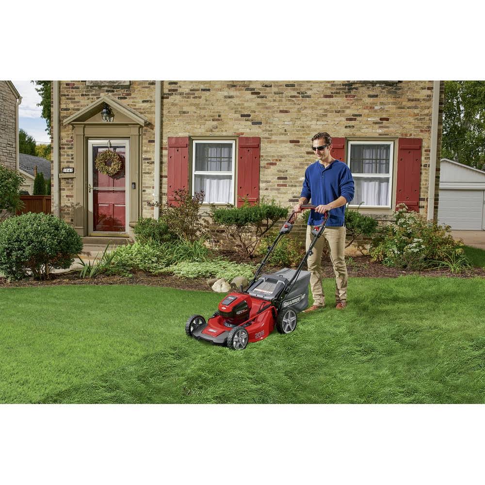 48V Max 20 in. Self-Propelled Electric Lawn Mower B750356