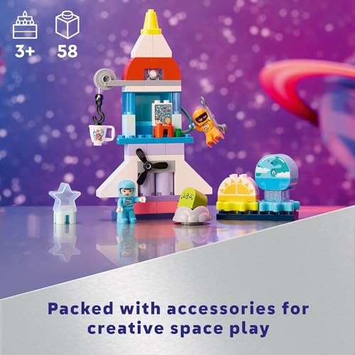 3 in 1 Space Shuttle Rocket Ship Building Set L77473