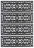 Set of 4 Anti-Slip Stairs Tread Mat O328037