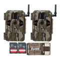 Cellular Trail Camera 2-Pack with 32GB Memory Card and Card Reader F140221