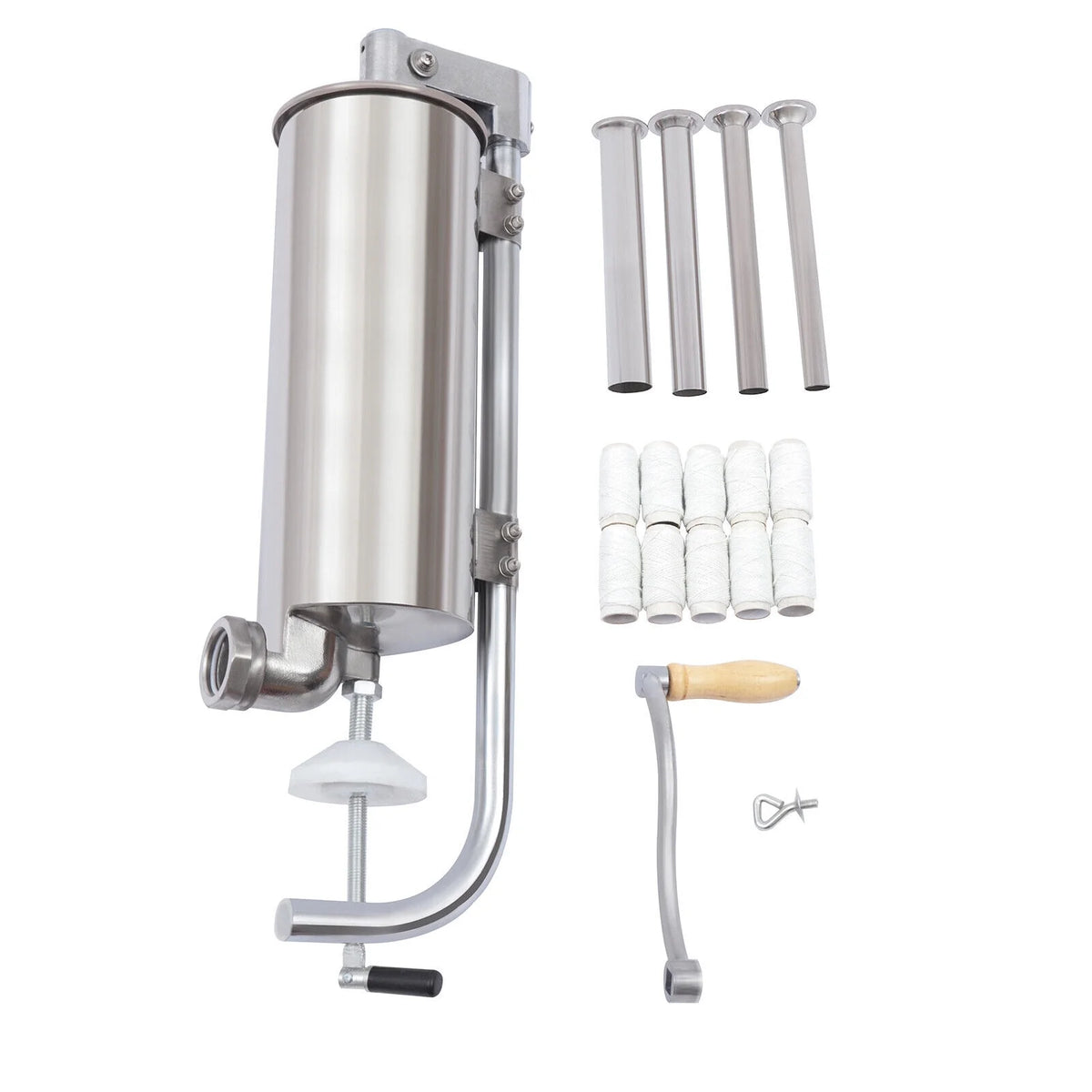 3L Stainless Steel Manual Meat Sausage Stuffer R29410