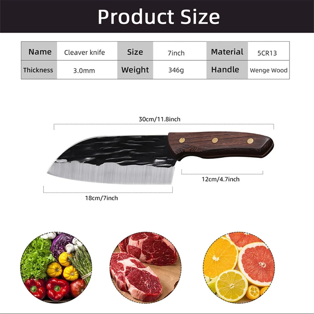 6 inch Forged Stainless Steel Meat Cleaver Knife Q7931