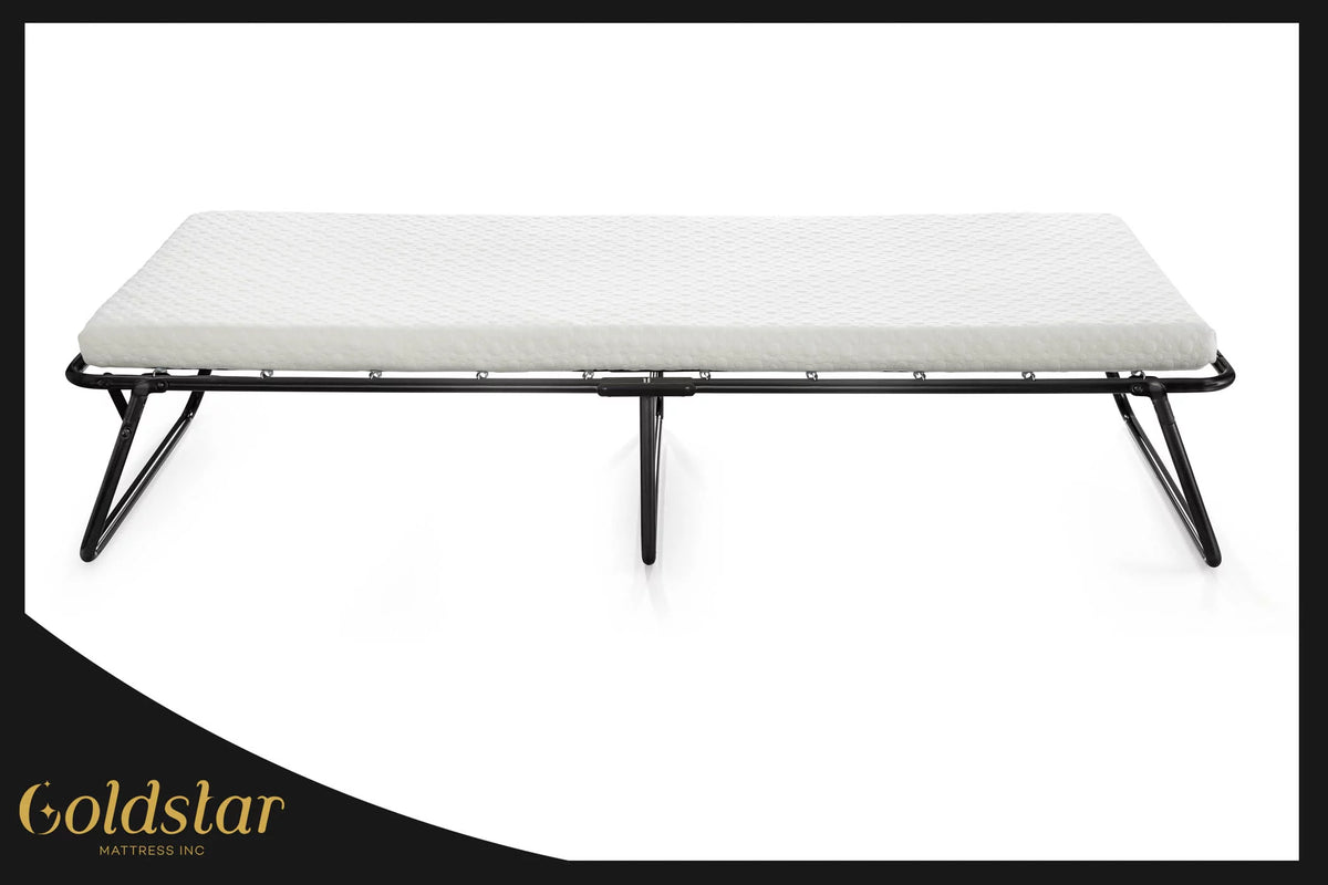 Black Twin Steel Folding Bed G382122