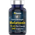 Melatonin 15 MG Capsules 240 Capsules C915227
