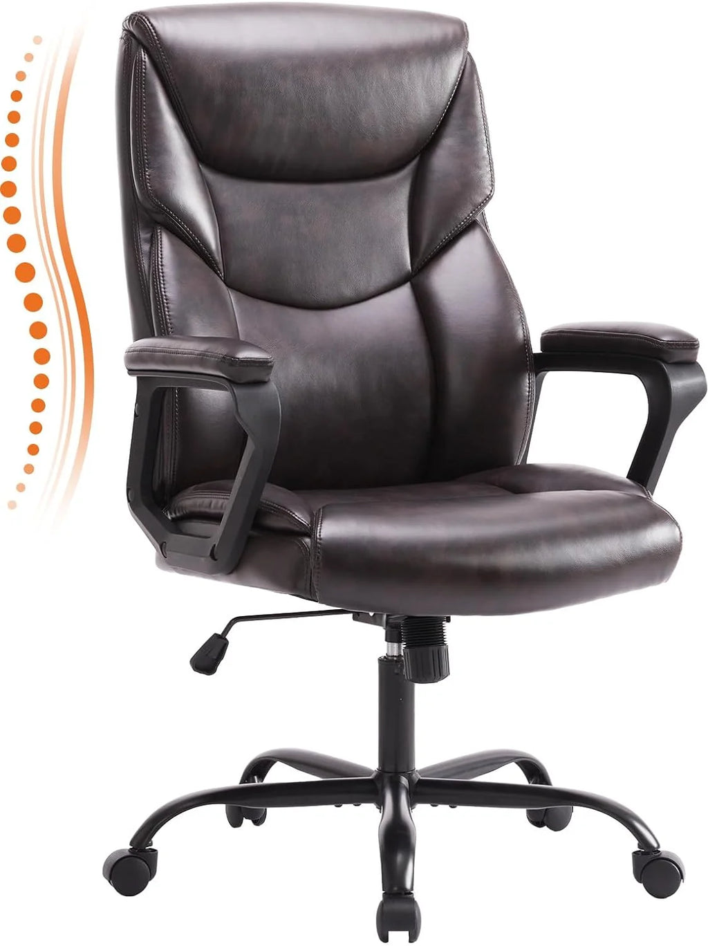 Black Executive Office Desk Chair F607
