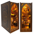 Wooden 3D Miniature Book Nook Kit with LED Light U935025