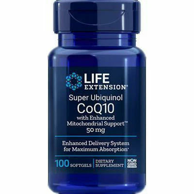 Ubiquinol CoQ10 50 mg 100 Softgels P92974