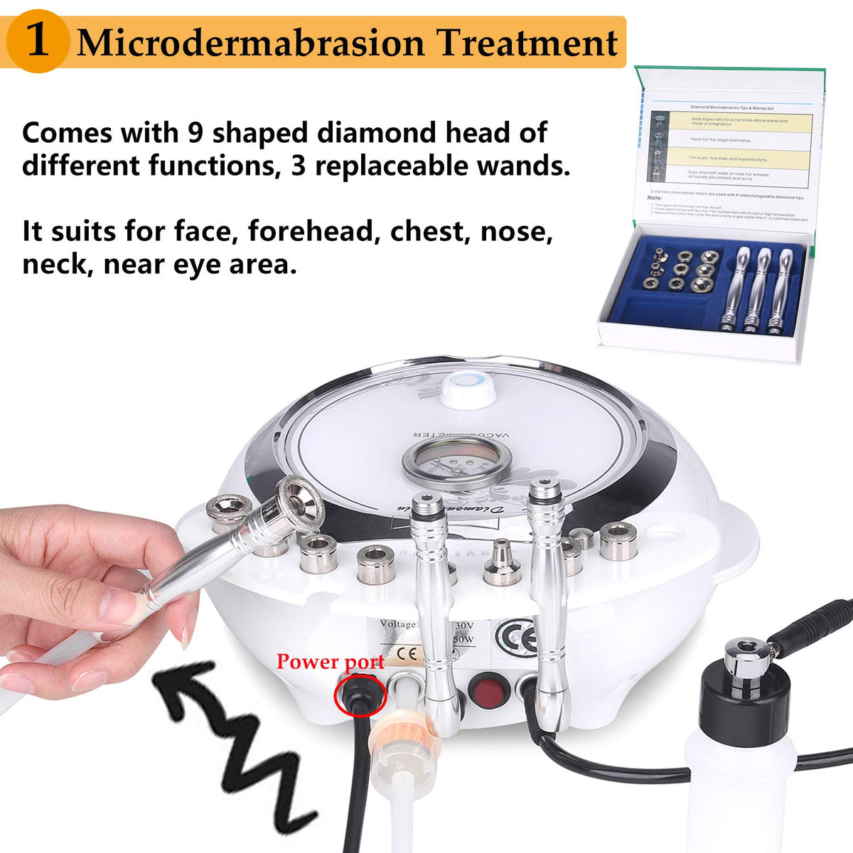 3-in-1 Diamond Facial Machine B483