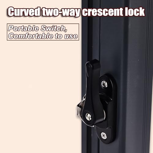 Small Horizontal Transom Sliding Door Windows, Double Slide Aluminum Alloy Frame Window, L 40cm~W 40cm P310764