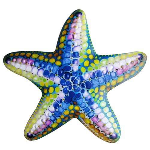 Peach Iron Starfish Wall Decor X2994