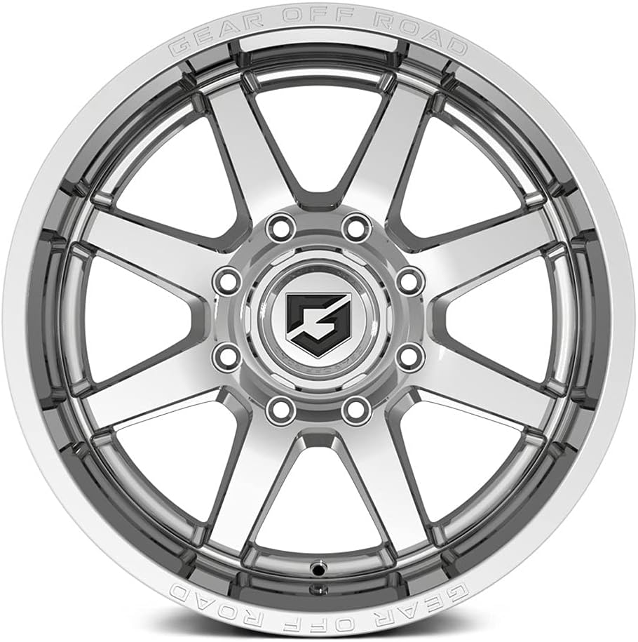 Chrome Wheel Rim 20x10 5x5 -19mm A4300