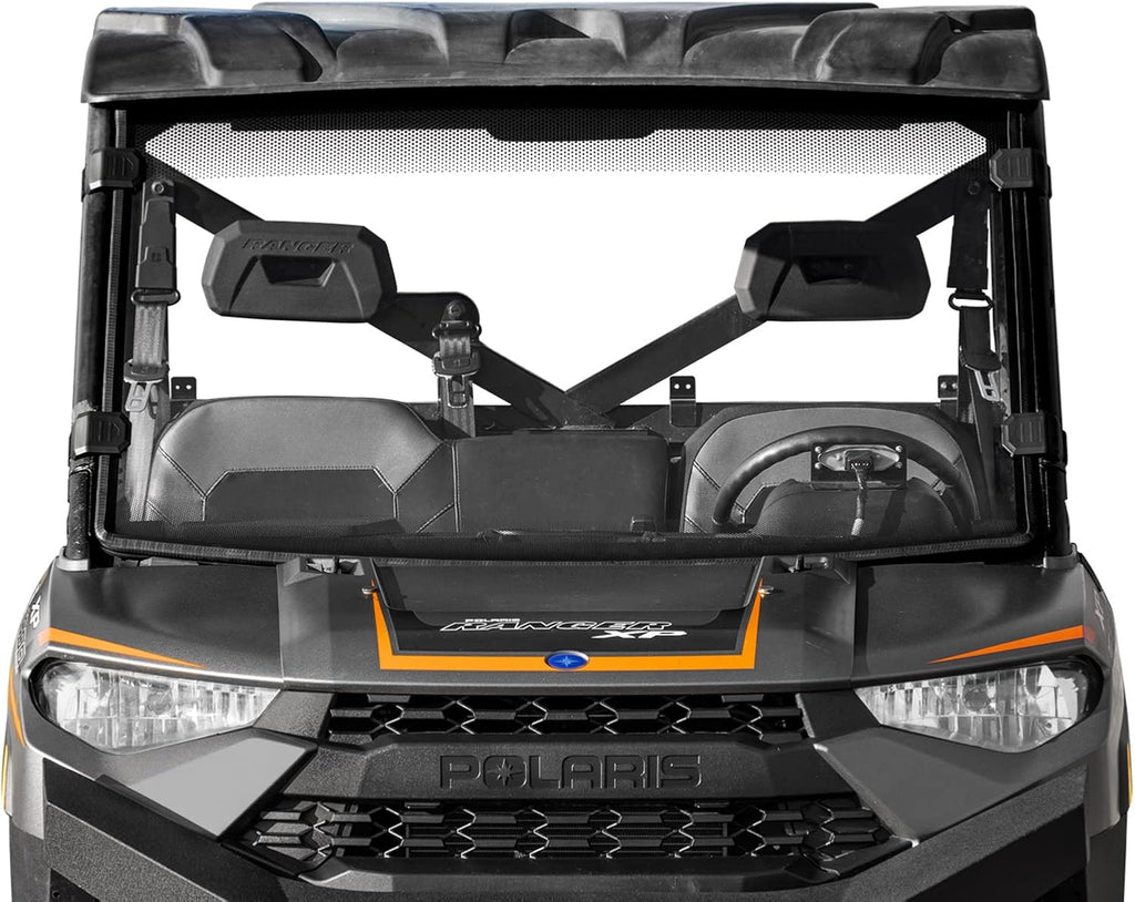 Clear Scratch Resistant Full Windshield for Polaris Ranger XP 1000 / Crew D831
