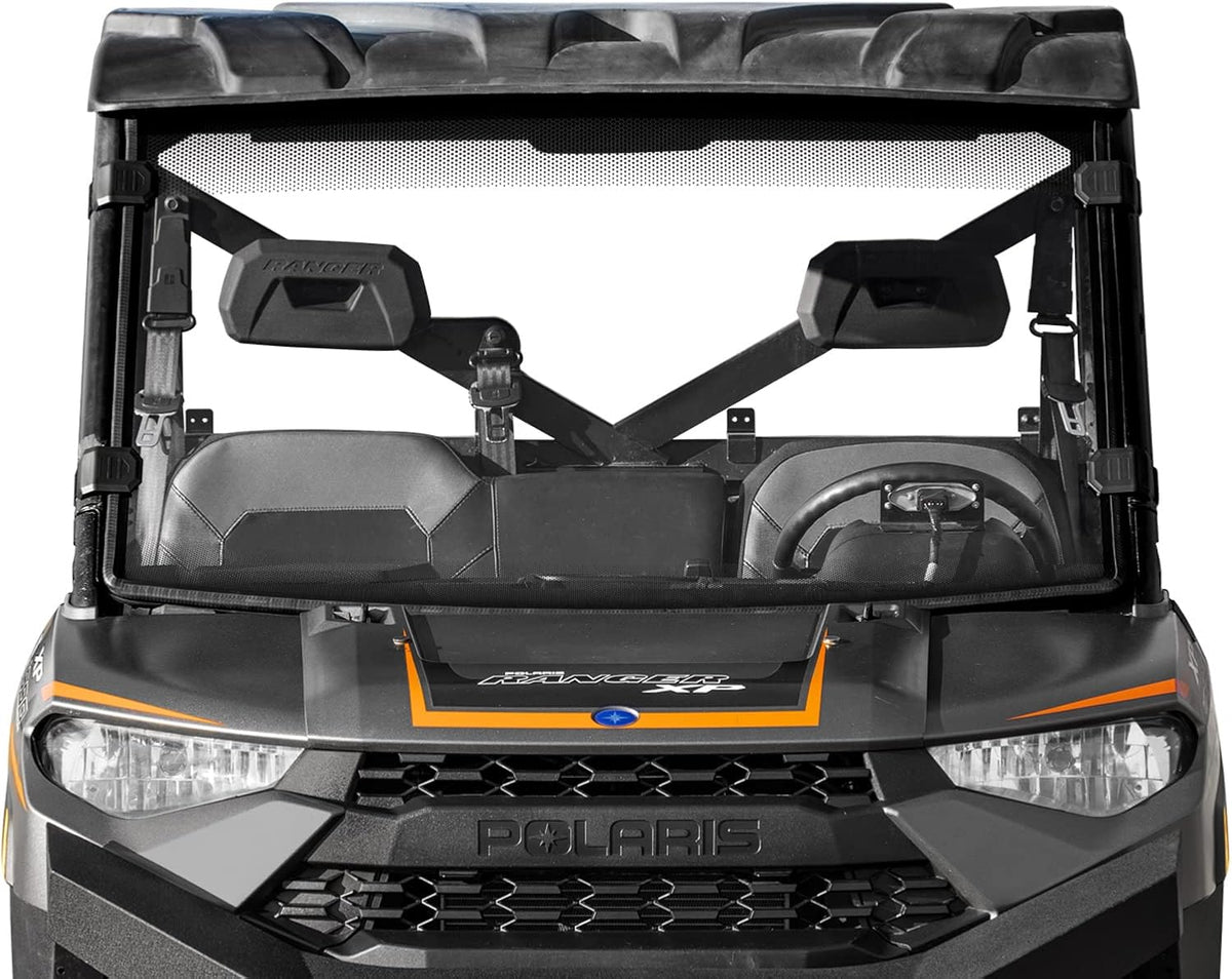 Clear Scratch Resistant Full Windshield for Polaris Ranger XP 1000 / Crew D831