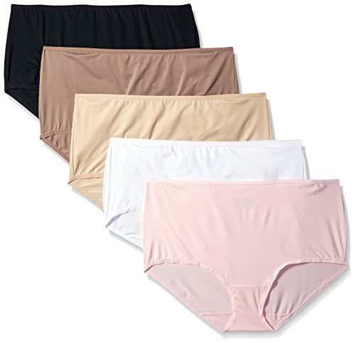 5 Pack Microfiber Brief Panties G14655