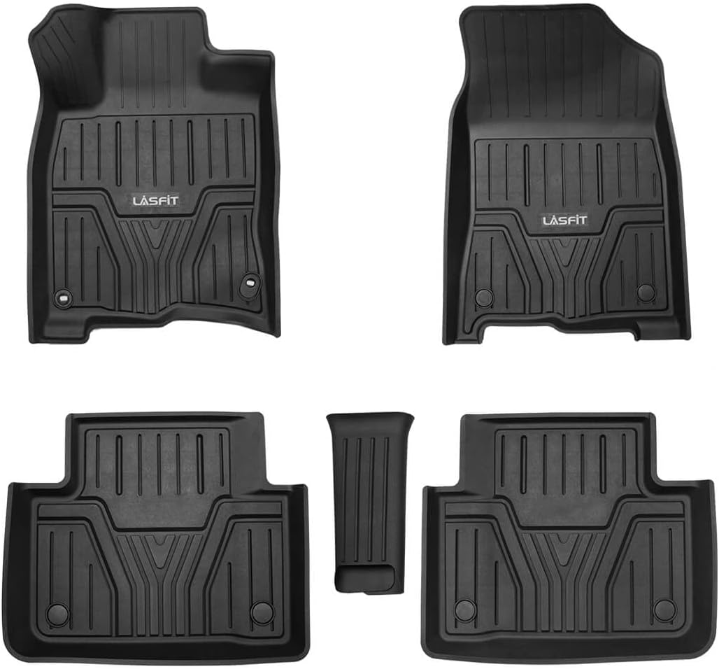 All Weather TPE Car Floor Liners 1st & 2nd Row R187403